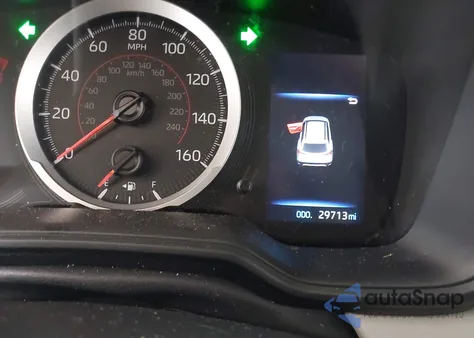 2022 Toyota Corolla Cross Le z USA, uszkodzony, nr VIN 7MUCAABGXNV026593